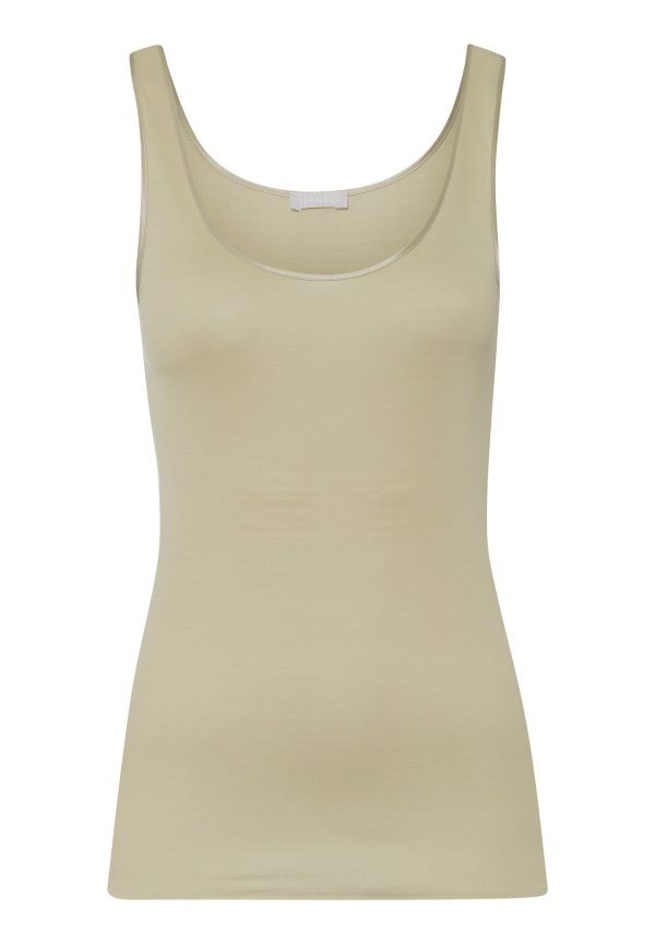 Cotton Seamless Round Neck Cotton Tank Top