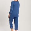 Moments Lace Trim Cotton Pajama Set - Image 2