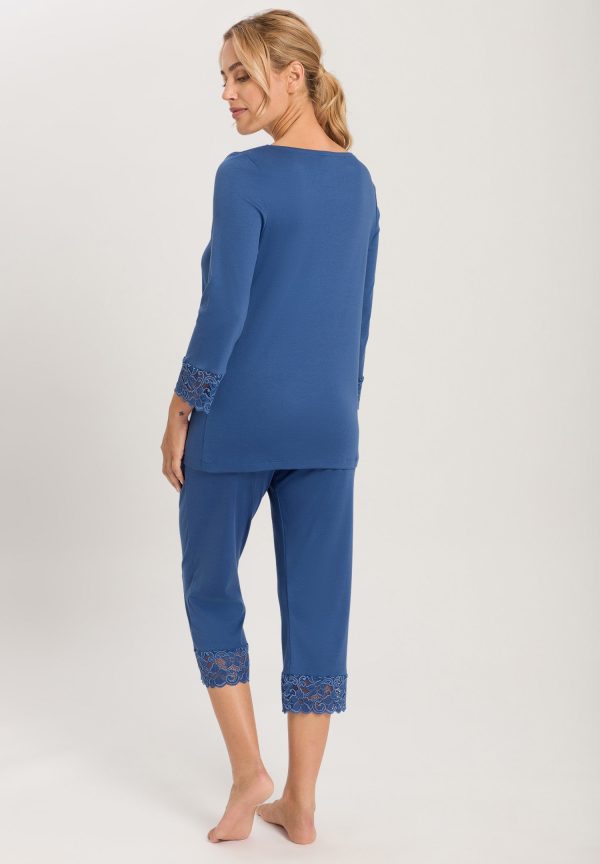Moments Lace Trim Cotton Pajama Set - Image 2