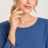 Moments Lace Trim Cotton Pajama Set - Image 3