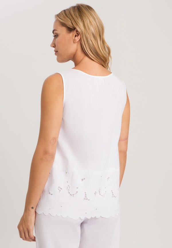 Clara Round Neck Cotton Tank Top - Image 3
