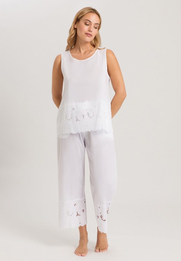 Clara Round Neck Cotton Tank Top - Image 4