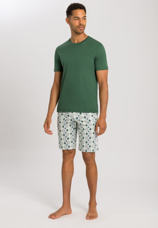 Night And Day Crew Neck Cotton Pajama Set - Image 2