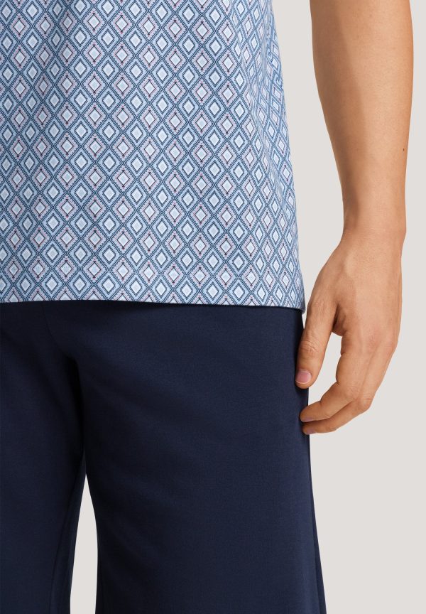 Night And Day Crew Neck Cotton Pajama Set - Image 5