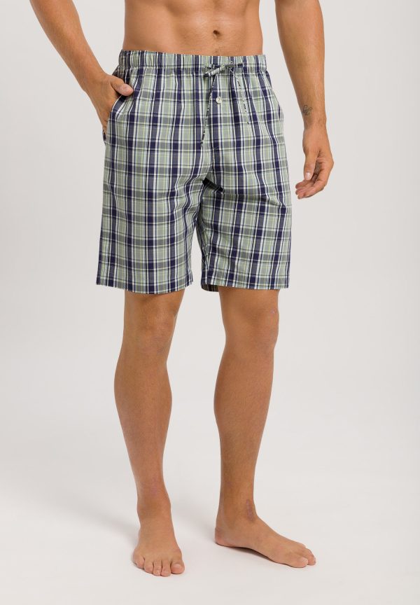 Night And Day Drawstring Cotton and Linen Shorts - Image 2