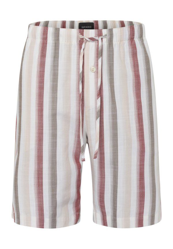 Night And Day Drawstring Cotton and Linen Shorts