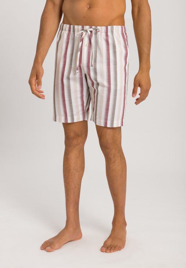 Night And Day Drawstring Cotton and Linen Shorts - Image 2