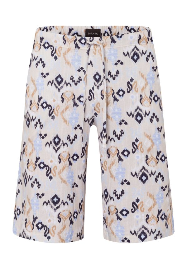 Night And Day Drawstring Cotton Shorts