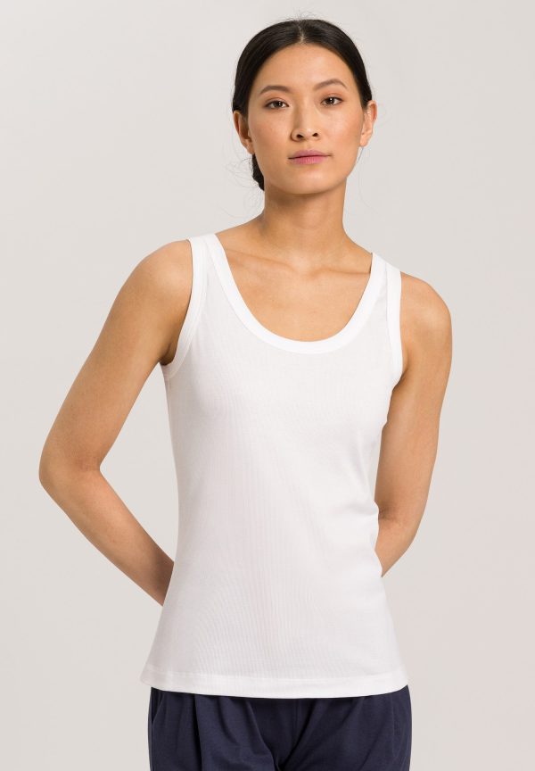 Sleep And Lounge Ribbed Cotton Tank Top - Image 2