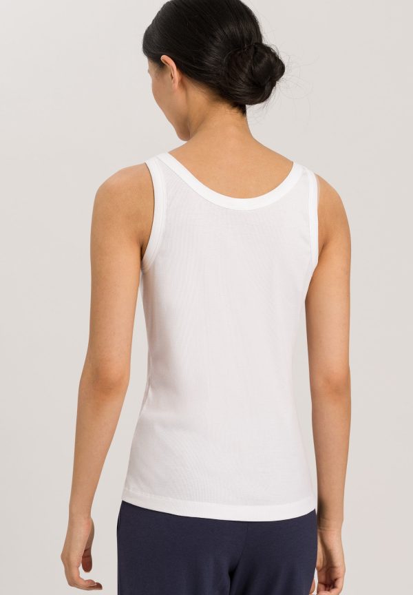 Sleep And Lounge Ribbed Cotton Tank Top - Image 3