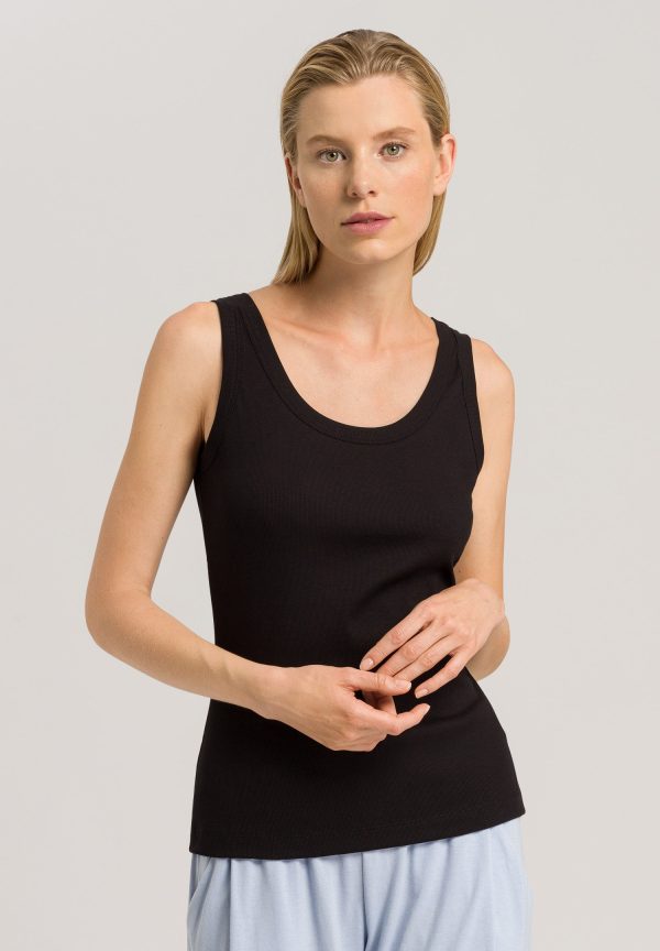 Sleep And Lounge Ribbed Cotton Tank Top - Image 2