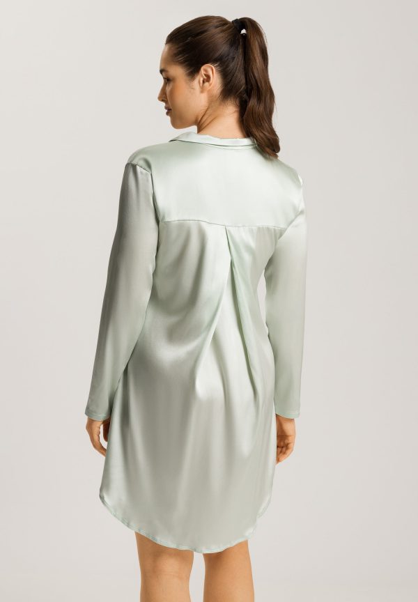 Grand Central Boyfriend Silk Sleep Shirt - Image 4