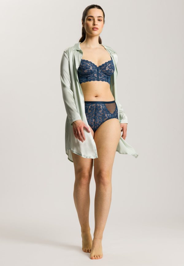 Grand Central Boyfriend Silk Sleep Shirt - Image 5
