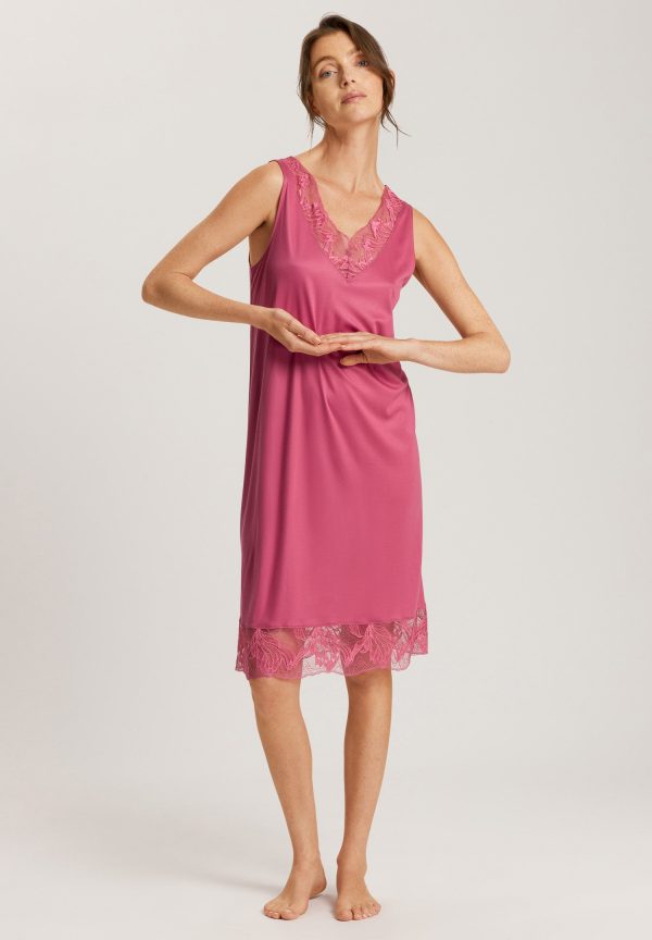Eva TENCEL™ Lace Trim Tank Nightgown - Image 4