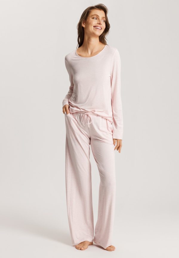 Natural Elegance Relaxed Round Neck Top - Image 4