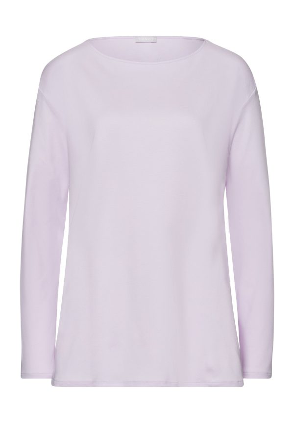 Loie Relaxed Round Neck Cotton Top