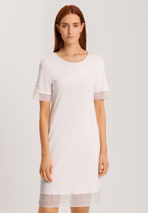 Sophie Lace Trim Cotton Nightgown - Image 2