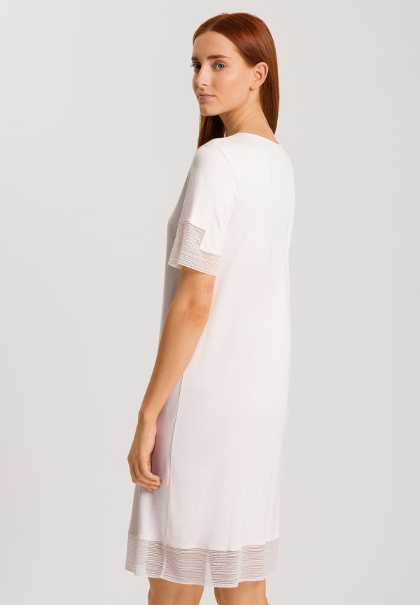 Sophie Lace Trim Cotton Nightgown - Image 3
