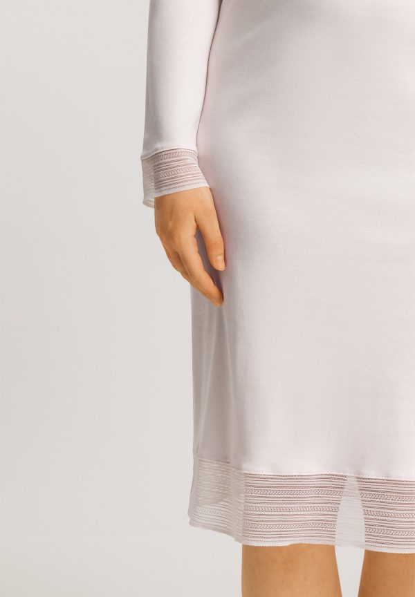 Sophie Lace Trim Cotton Nightgown - Image 4