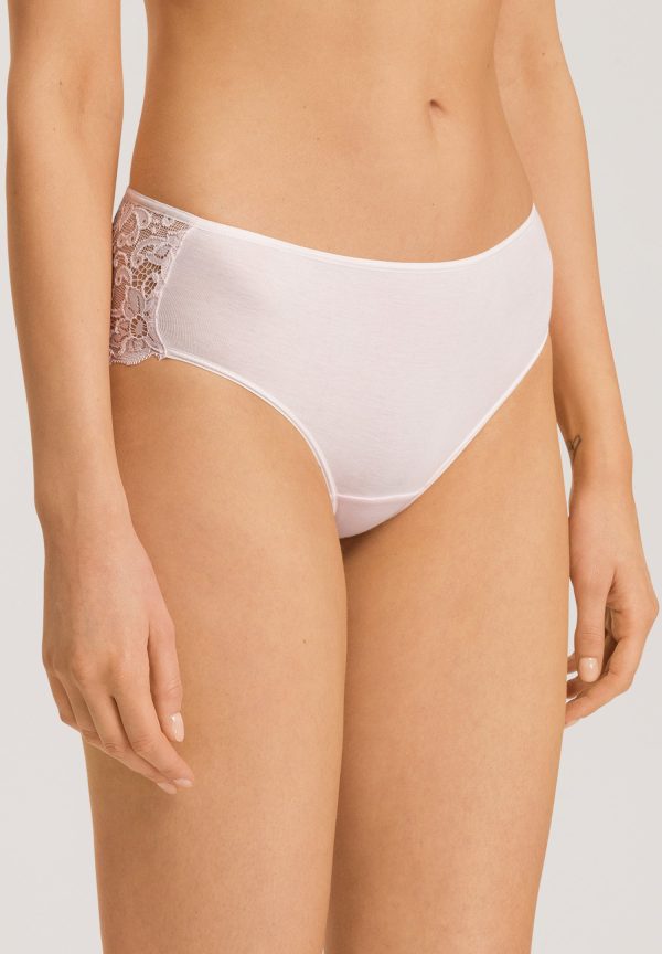Luxury Moments Lace Back Cotton Brief - Image 2