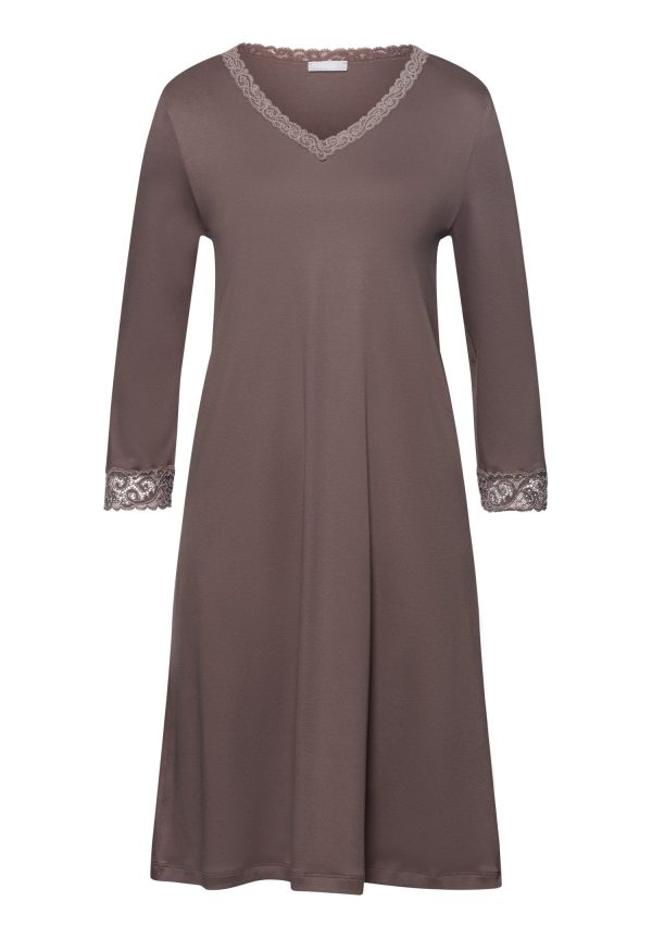 Moments Lace Trim Cotton Nightgown