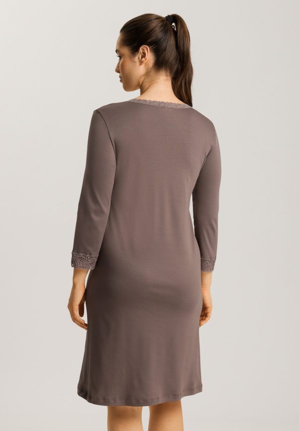 Moments Lace Trim Cotton Nightgown - Image 3