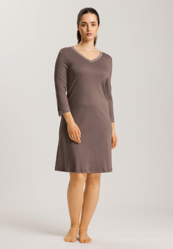 Moments Lace Trim Cotton Nightgown - Image 4