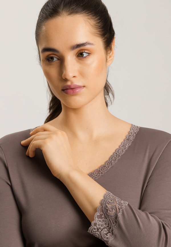 Moments Lace Trim Cotton Nightgown - Image 5