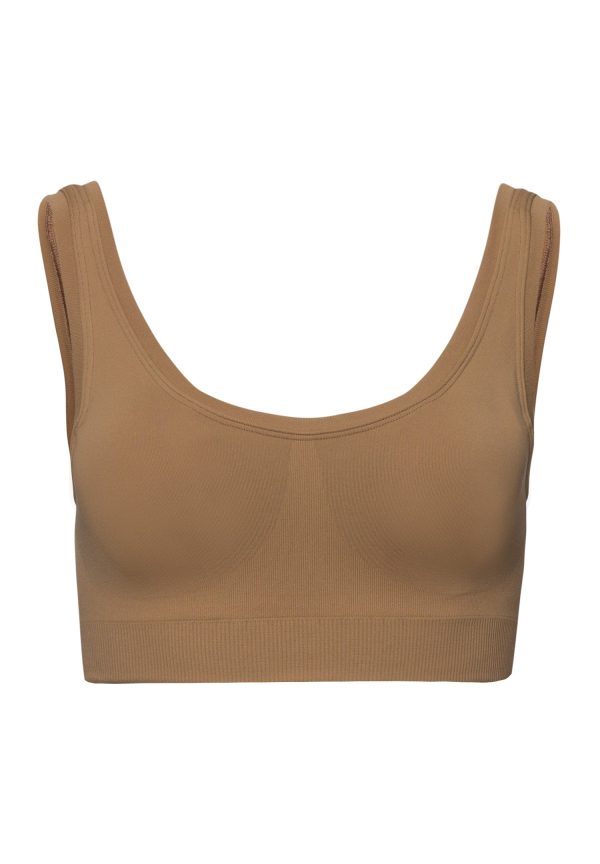 Touch Feeling Crop Top Padded