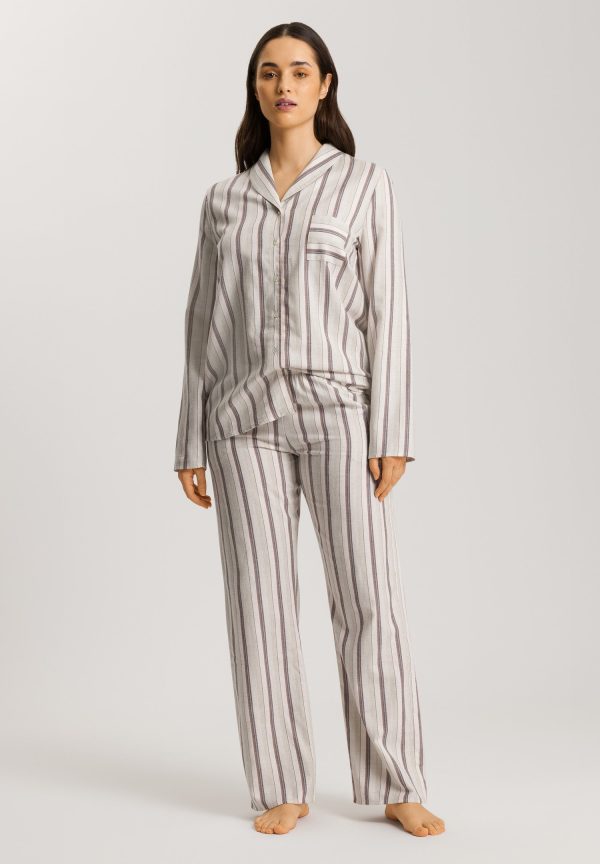 Loungy Nights Shawl Collar Cotton Shirt - Image 4