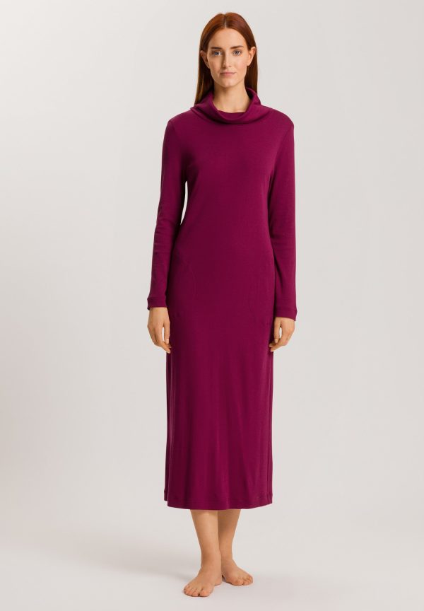 Agatha Cotton Cowl Neck Nightgown - Image 2