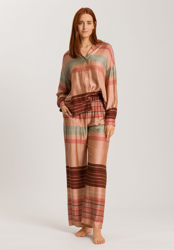 Hannah Striped Color Block Shirt - Image 4