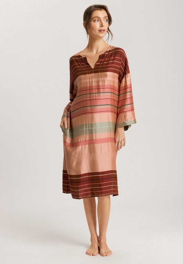 Hannah Striped Color Block Caftan - Image 2
