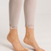 Woolen Lace Wool and Silk Lace Trim Leggings - Image 5