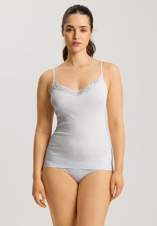 Anne V-Neck Cotton Camisole - Image 2
