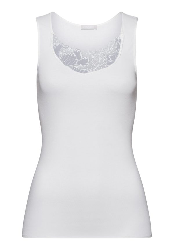 Anne Cotton Round Neck Tank Top