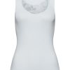 Anne Cotton Round Neck Tank Top