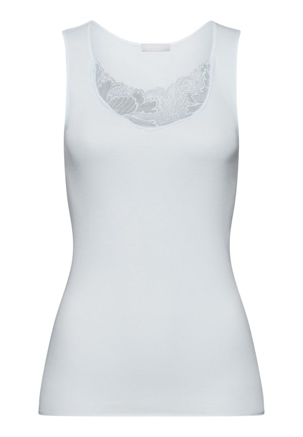 Anne Cotton Round Neck Tank Top