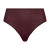 Maria Lace Back Wool and Silk Full Brief
