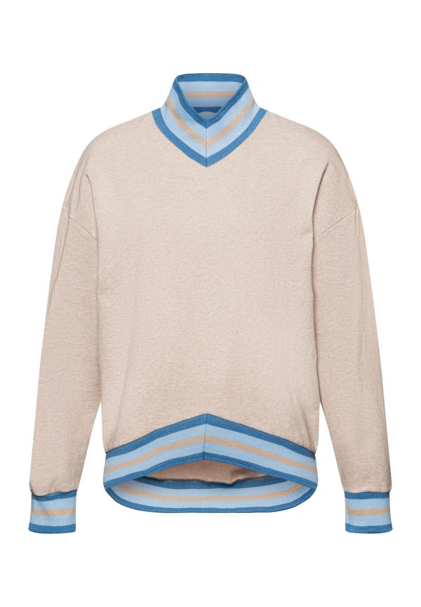 Natural Living Cotton High Neck Pullover