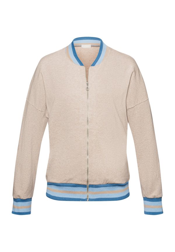 Natural Living Cotton Zip-Up Jacket
