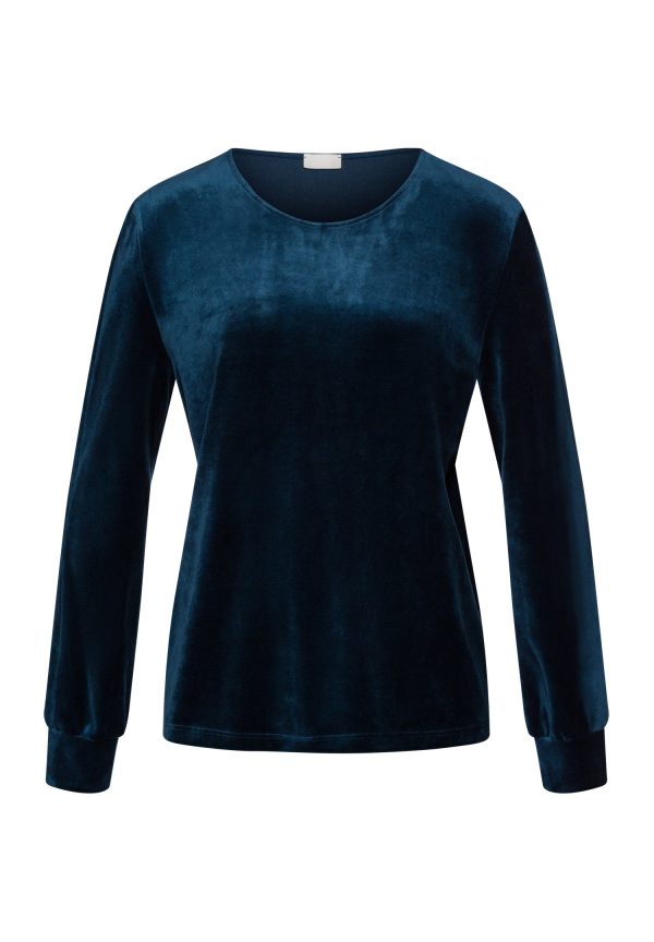 Favourites Velvet Round Neck Pullover