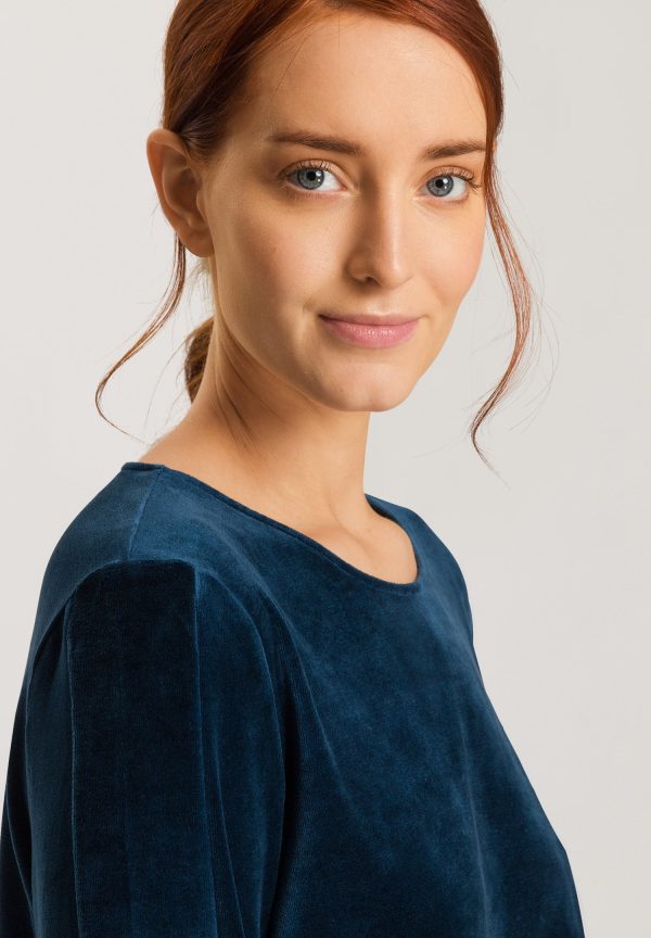 Favourites Velvet Round Neck Pullover - Image 5