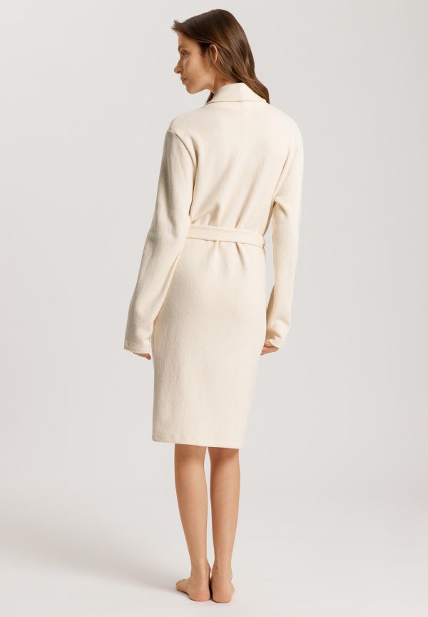 Easy Wear Cotton Blend Shawl Collar Robe - Image 3