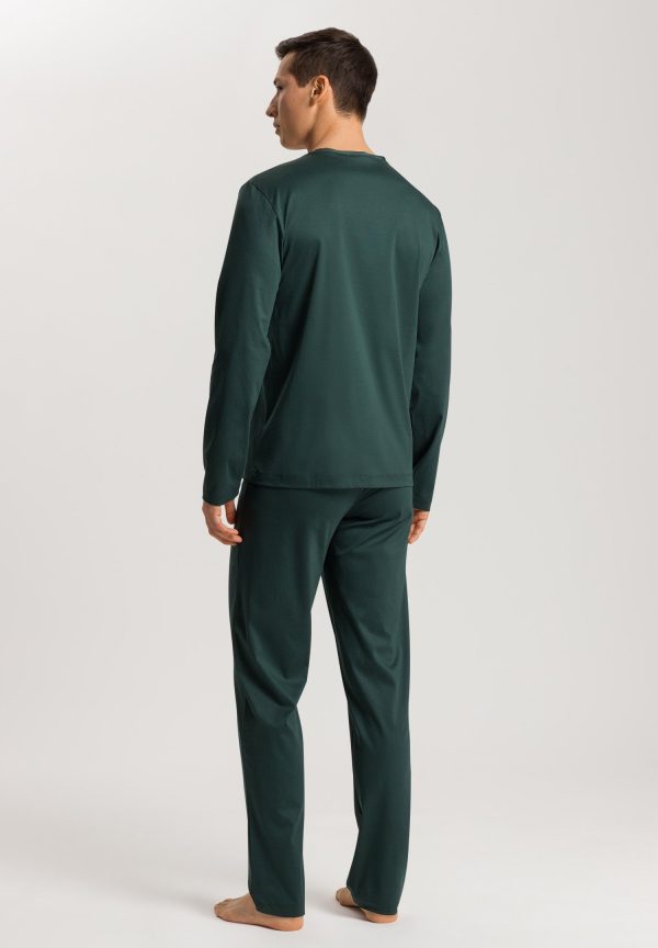 Night Selection Cotton V-Neck Pajama Set - Image 4