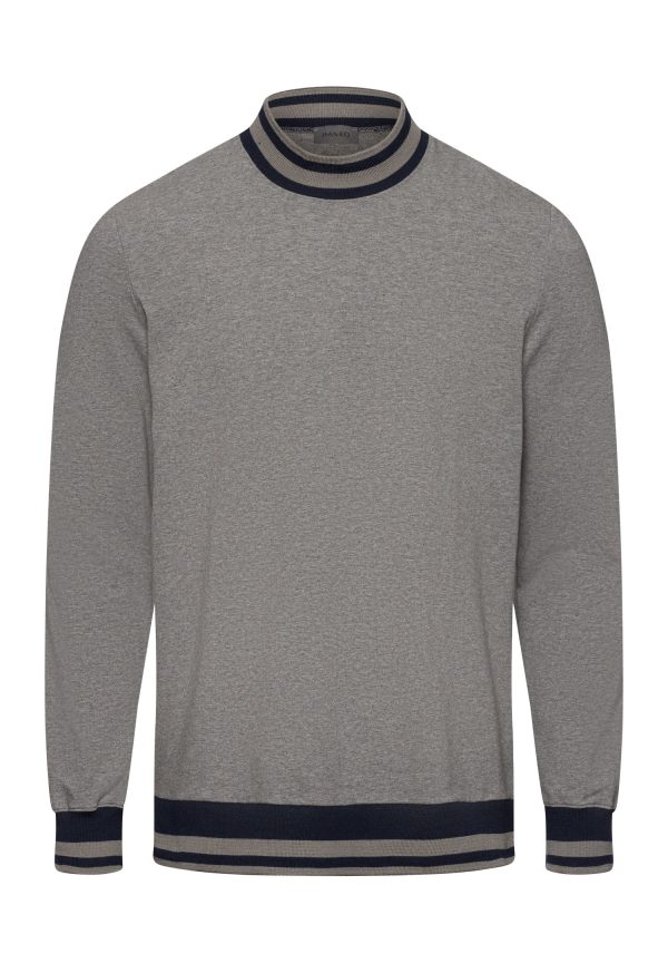 Natural Living High Neck Cotton Pullover