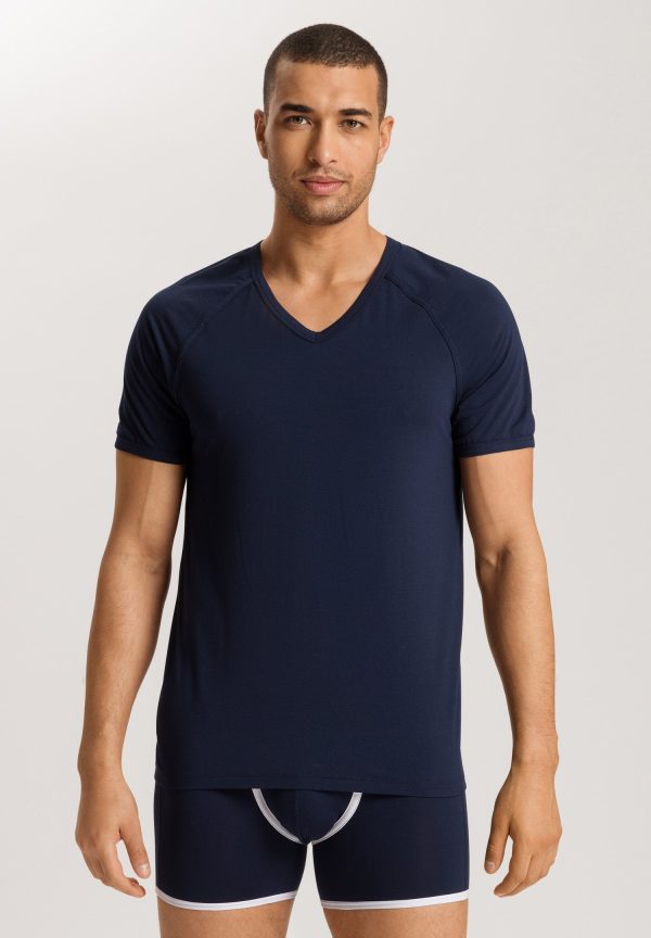 Pierre Cotton Blend V-Neck T-Shirt - Image 2