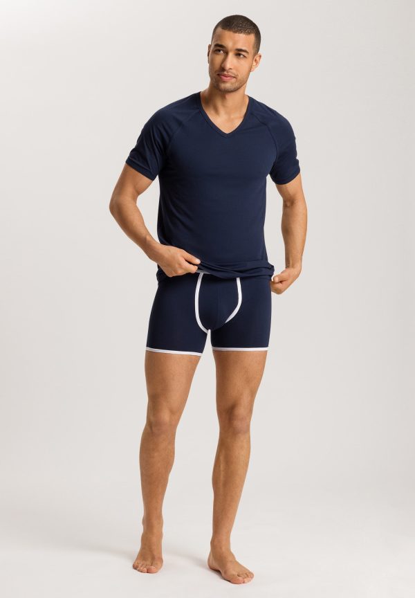 Pierre Cotton Blend V-Neck T-Shirt - Image 4