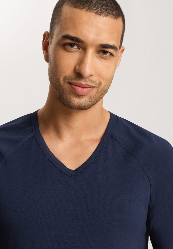 Pierre Cotton Blend V-Neck T-Shirt - Image 5