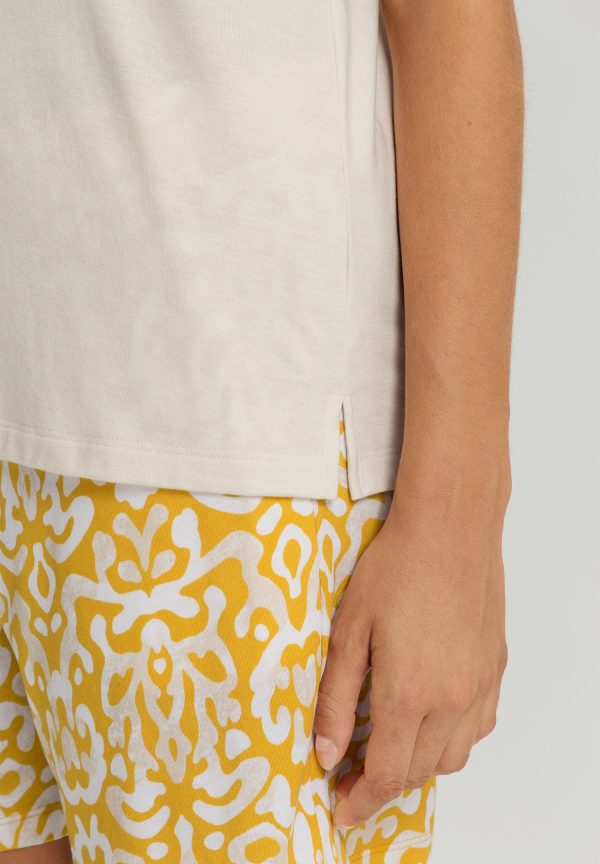 Sleep And Lounge Relaxed V-Neck T-Shirt - Image 5